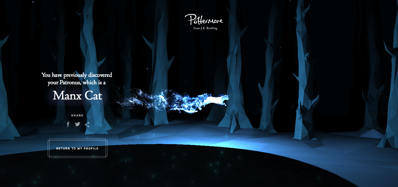 Pottermore Releases Patronus Quiz