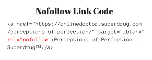 Nofollow Link Code