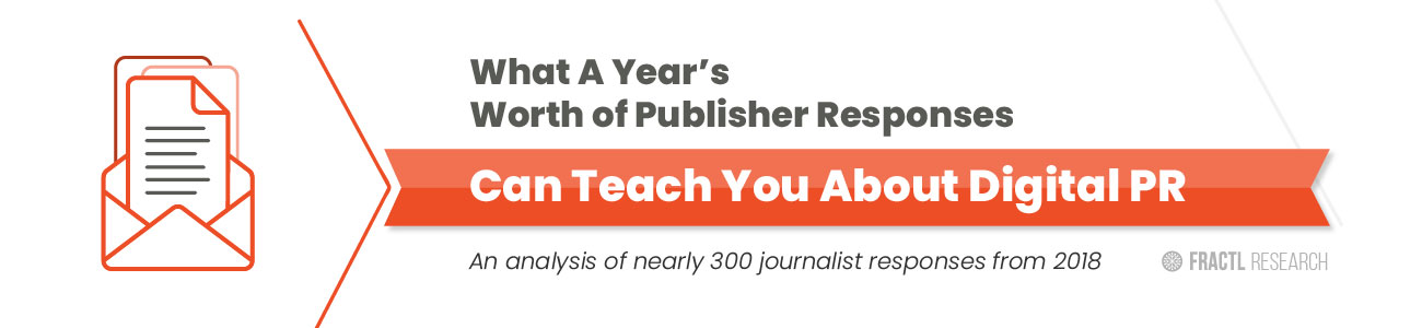 What A Year’s Worth of Publisher Responses Can Teach You About Digital PR